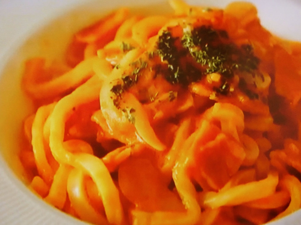 【クイズとくもり】５分で！レンジで！ナポうどんのレシピ・クイズとくもり・寺田真二郎