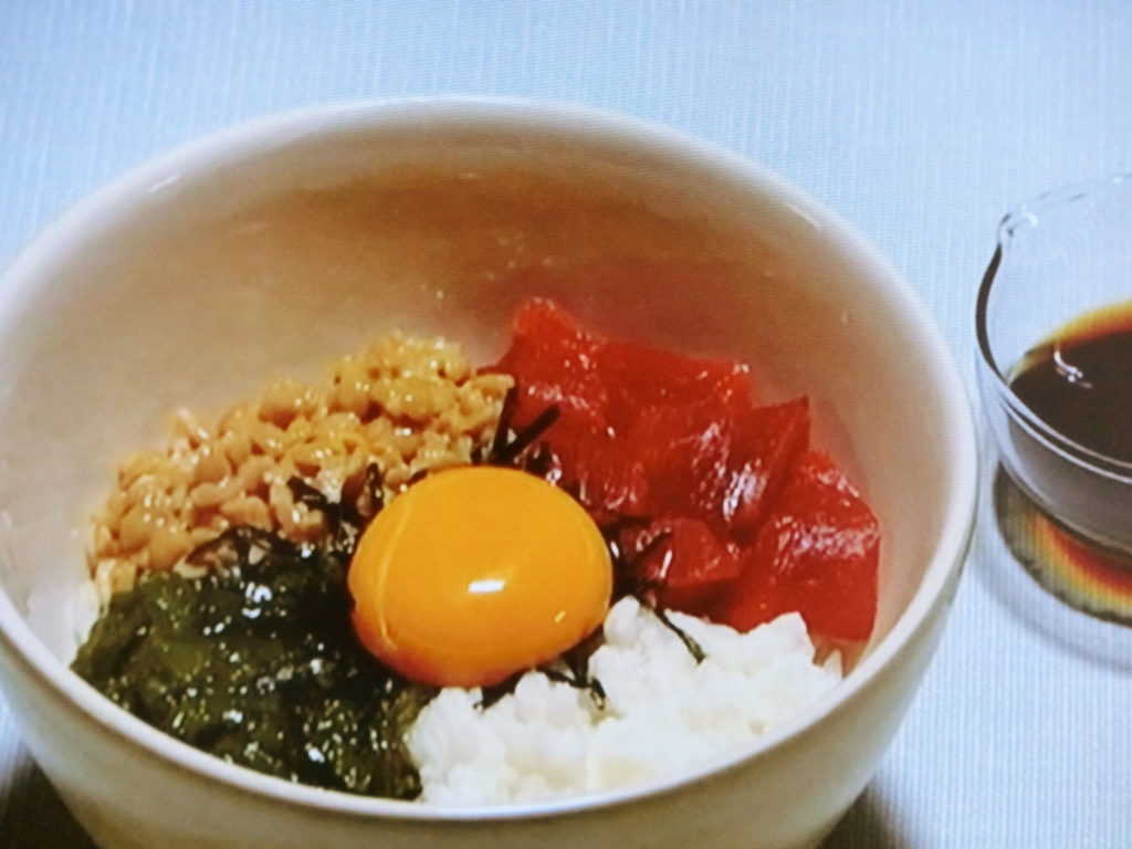 【ゴー！ゴー！キッチン戦隊クックルン】ねばねば丼のレシピ