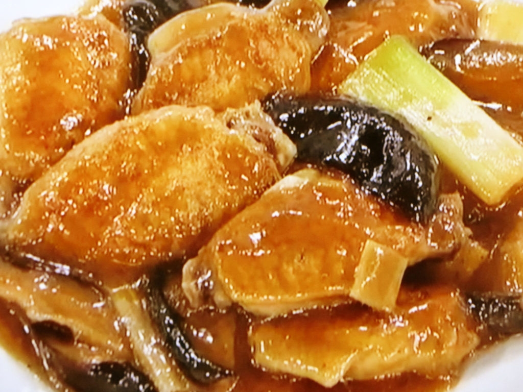 【あさイチ】鶏手羽先のしょうゆ煮のレシピ・みんな！ゴハンだよ・陳建一
