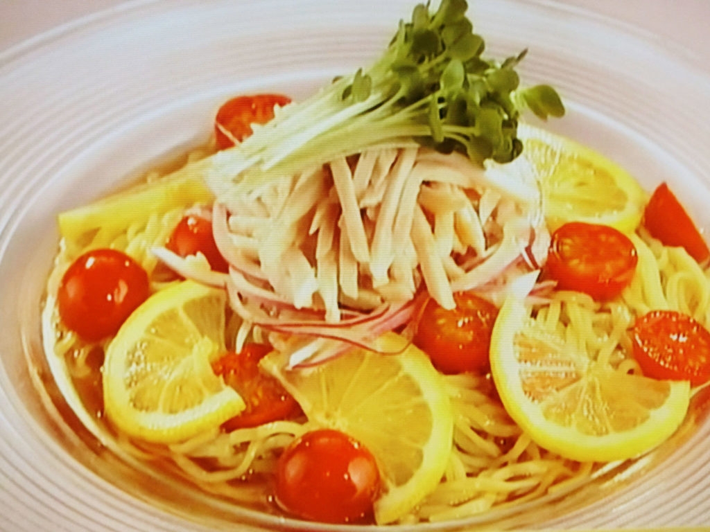 【上沼恵美子のおしゃべりクッキング】爽やかトマト冷麺のレシピ・上沼恵美子・石川智之
