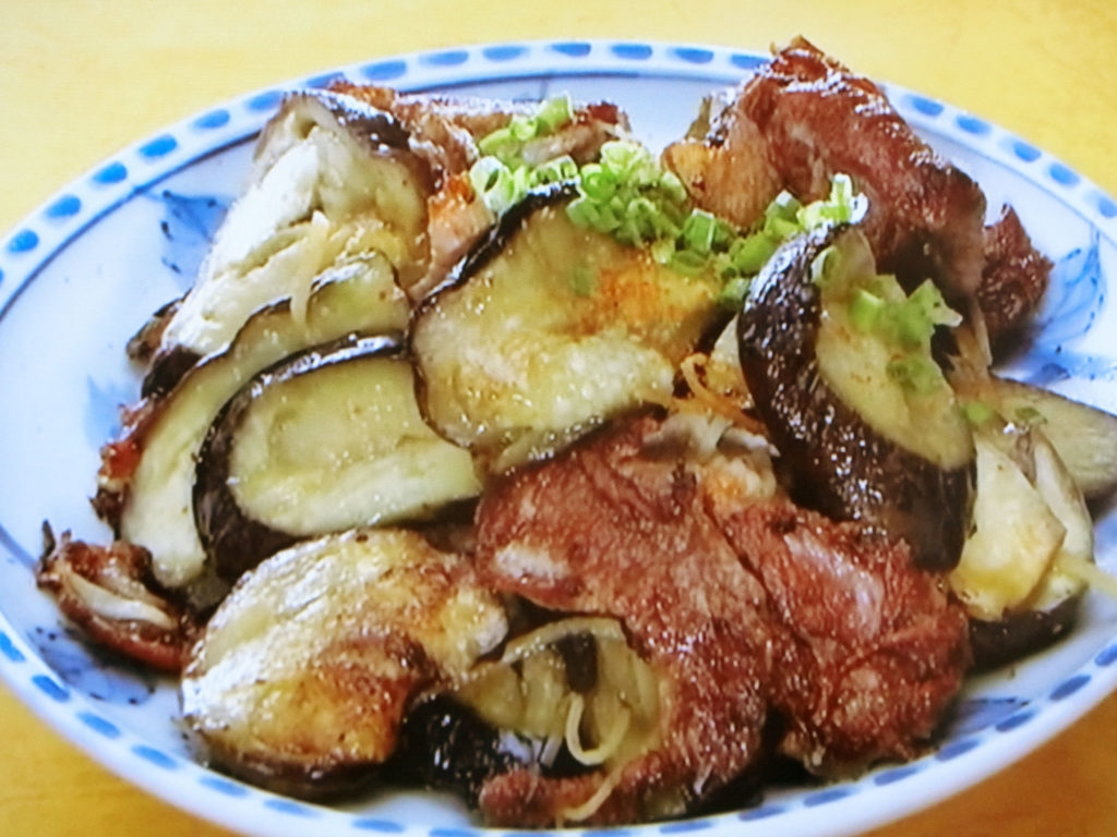 【おかずのクッキング】豚こまとなすのこんがり焼きのレシピ・浜内千波