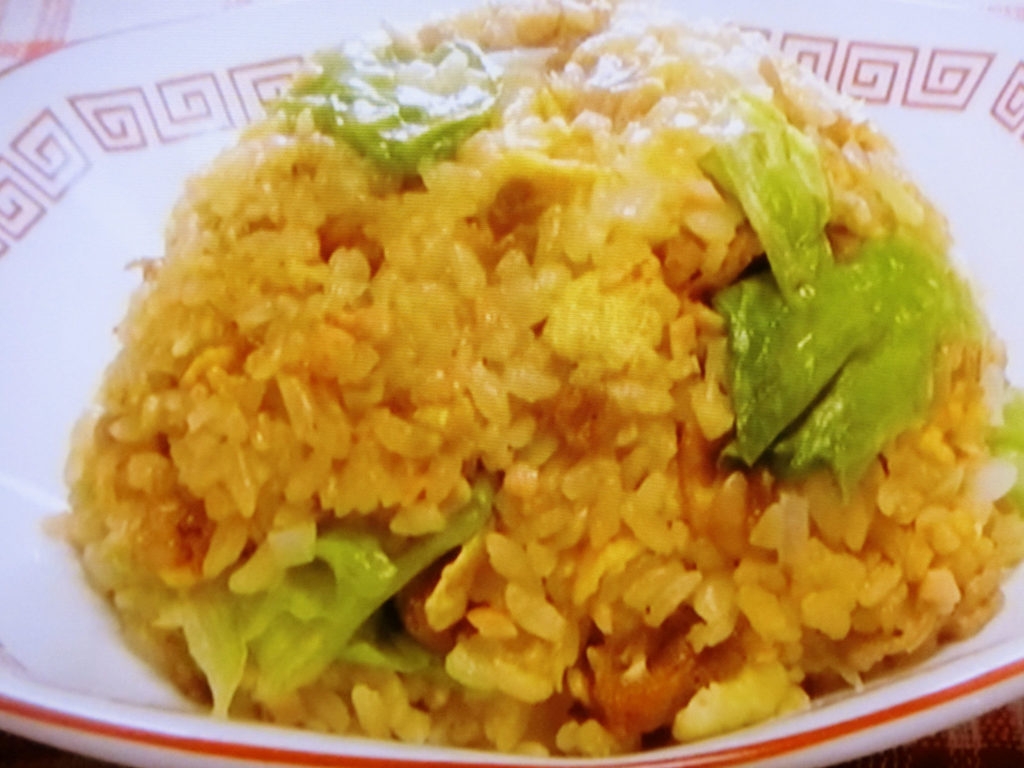 【男子ごはん】レタスチャーハンのレシピ・国分太一・栗原心平