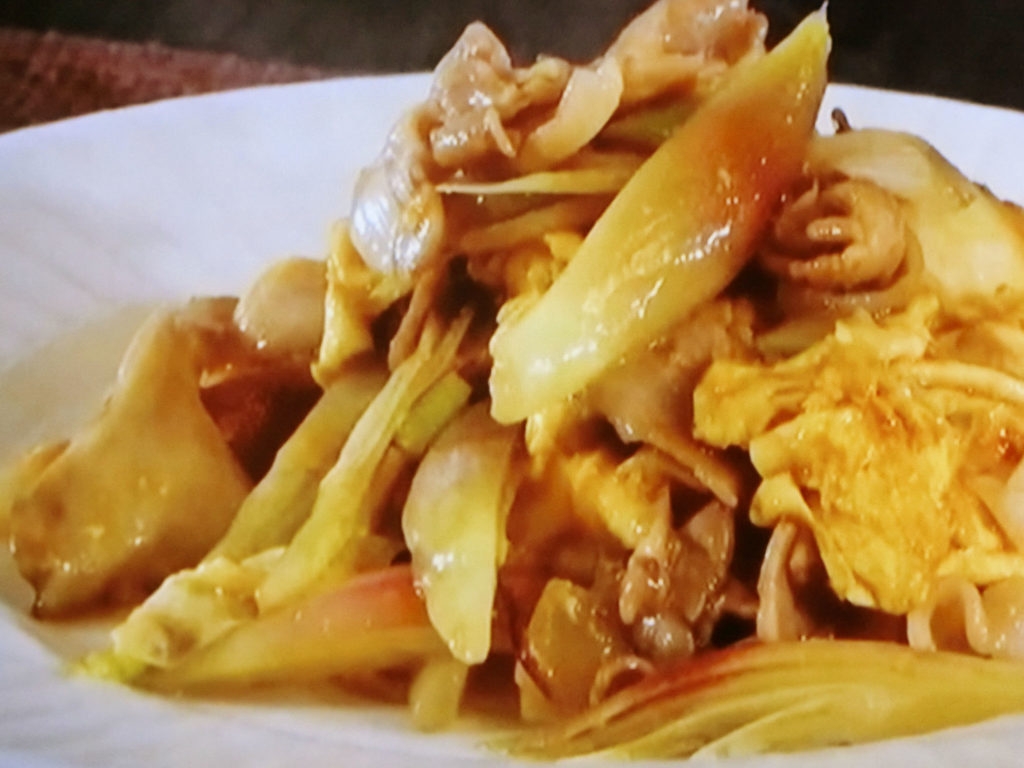 【きょうの料理】みょうがと豚肉の卵炒めのレシピ・陳健太郎