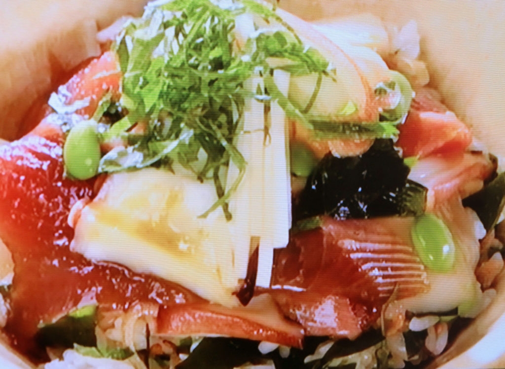 【夢の３シェフ競演】初夏の海鮮丼ゆずこしょう風味のレシピ・中嶋貞治・夢の３シェフ競演