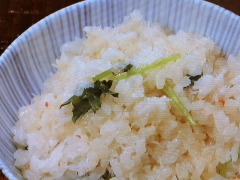【まる得マガジン】かにとみつばの混ぜご飯のレシピ・野崎洋光