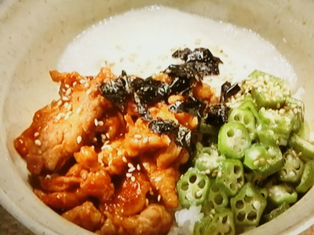 【きょうの料理】オクラナムルと長芋のビビンバのレシピ・新谷友里江