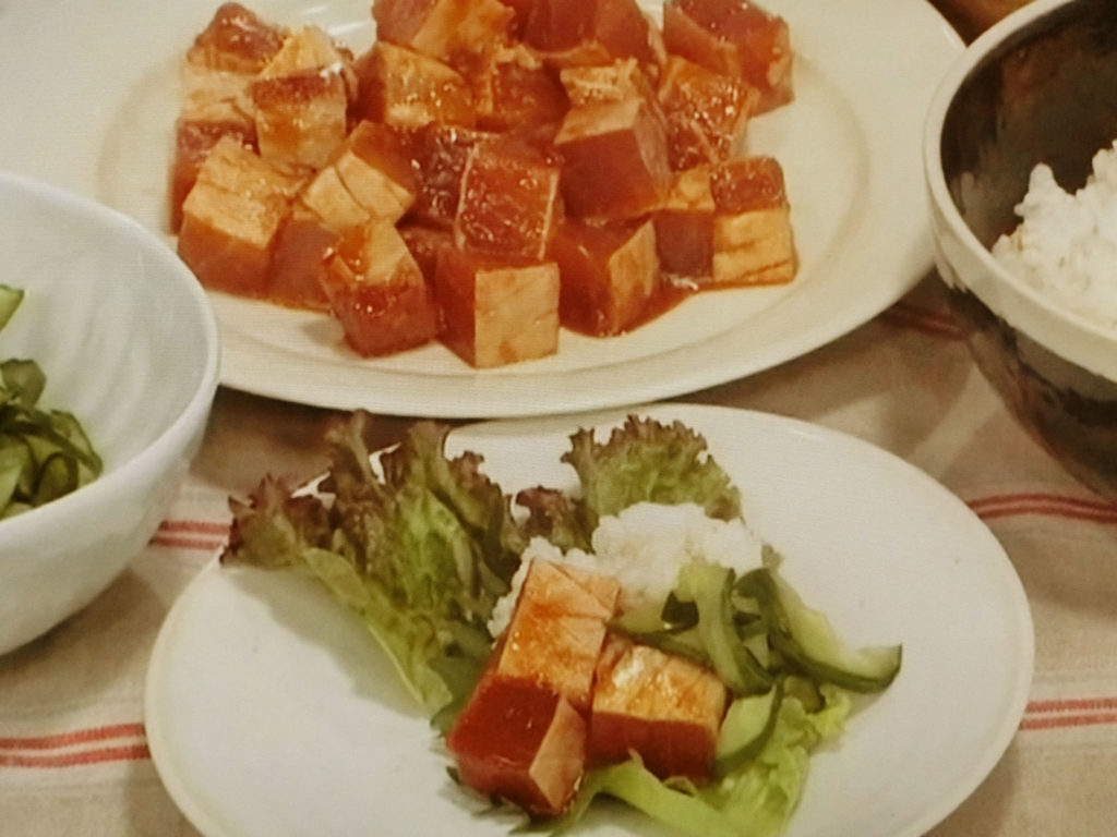 【キューピー３分クッキング】まぐろのソテー薬味だれ レタス包みのレシピ・田口成子