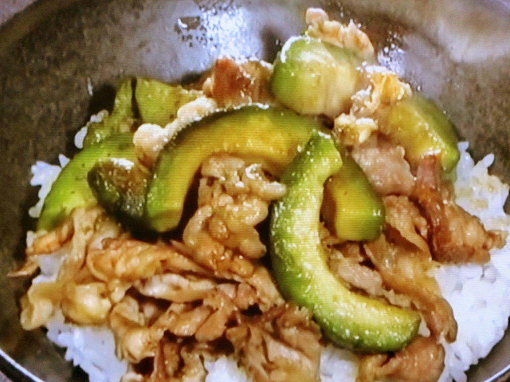 【ひるまえほっと】豚肉とアボカドの照り焼き丼のレシピ・今井亮