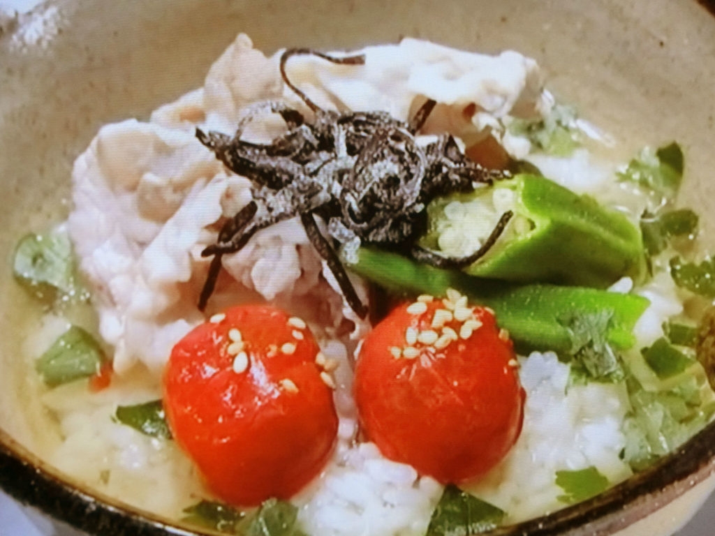 【ひるまえほっと】冷やし茶漬けのレシピ・本多京子