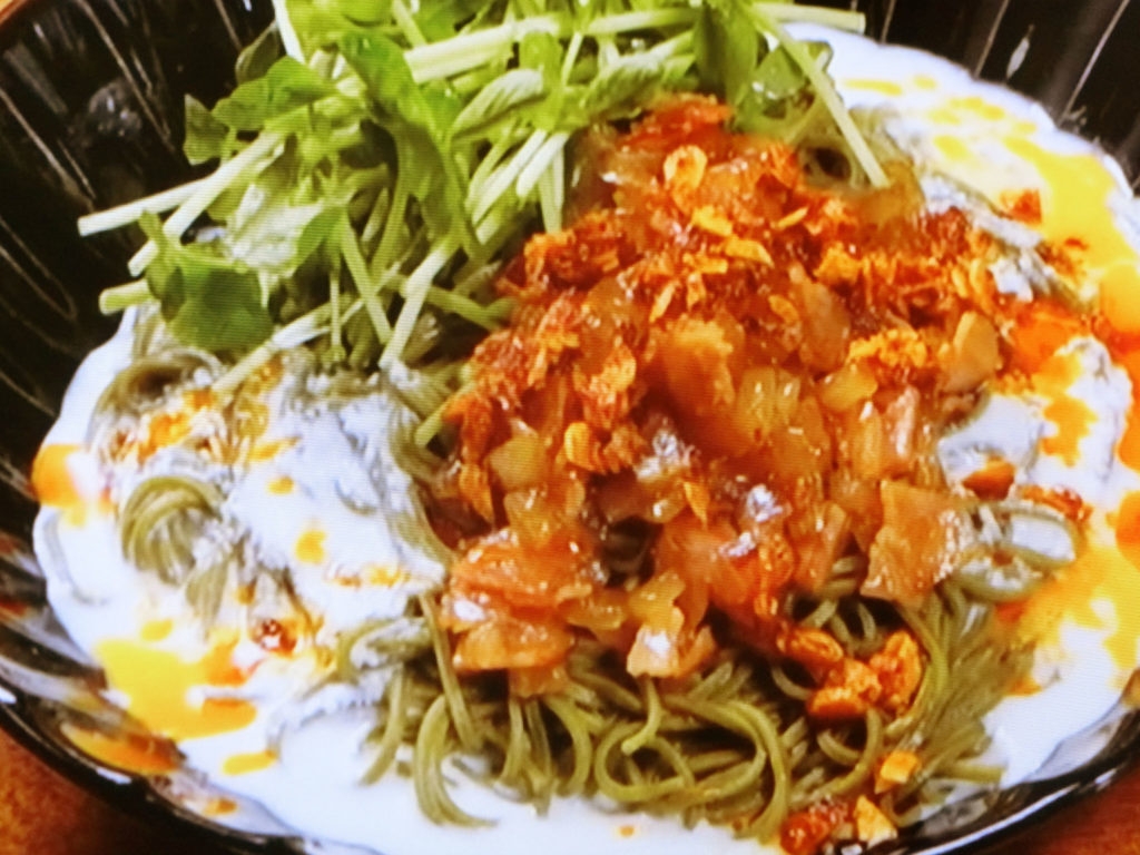 【きじまりゅうたの小腹すいてませんか？】酒かすのピリ辛冷やしタンタン麺のレシピ・きじまりゅうた