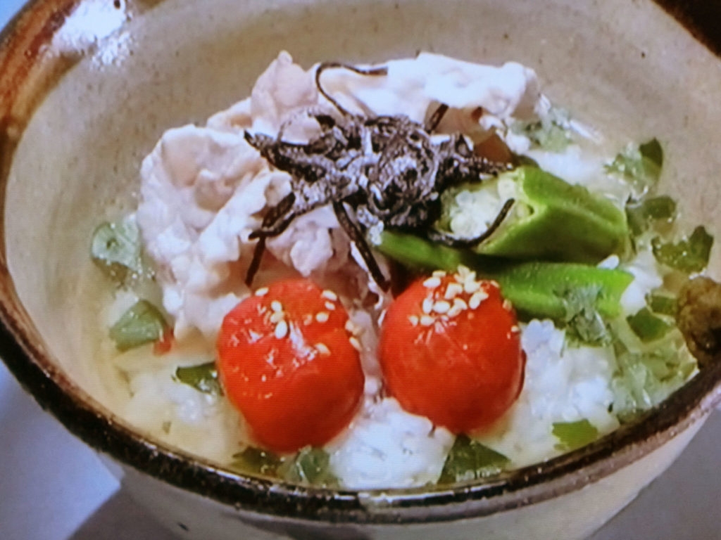 【きょうの料理】冷やし茶漬けのレシピ・本多京子