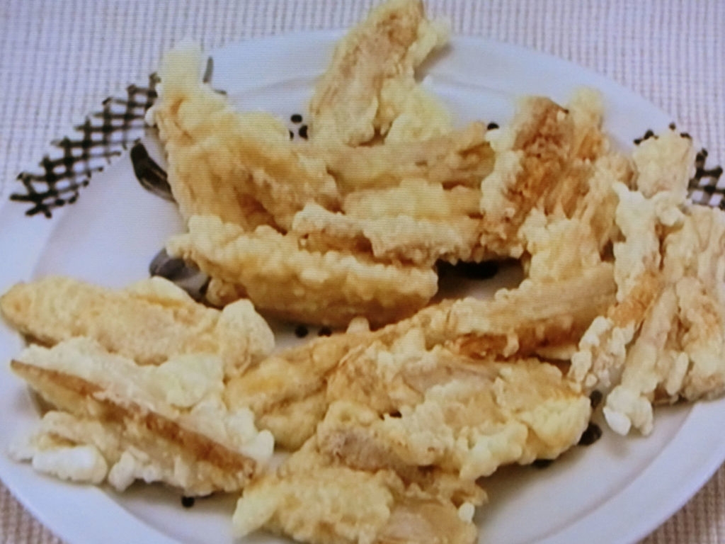 【おかずのクッキング】新ごぼうの卵白天ぷらのレシピ・土井善晴
