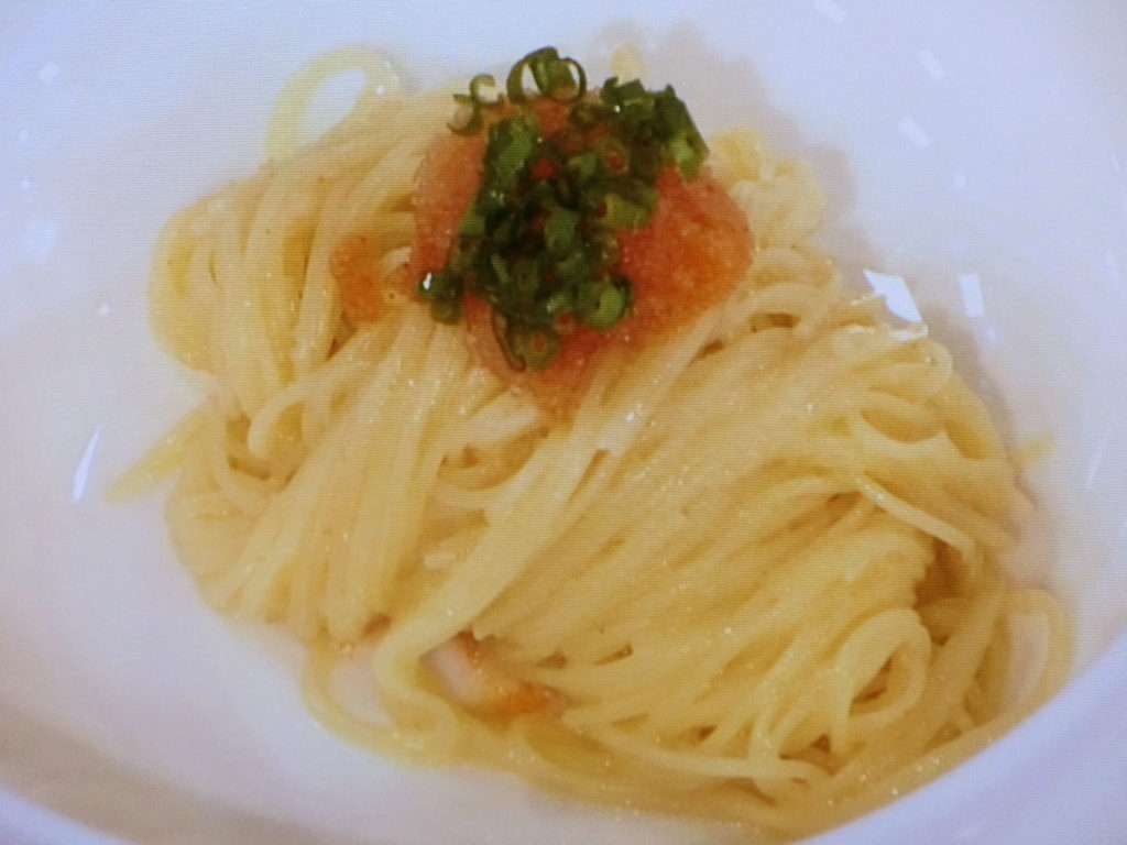 【ごごナマ】明太子のカッペリーニのレシピ・原田慎次