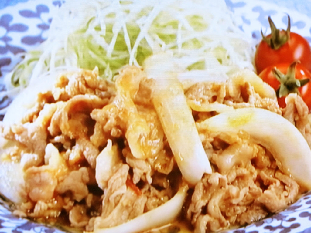【上沼恵美子のおしゃべりクッキング】豚肉と玉ねぎの炒めもののレシピ・上沼恵美子・石川智之