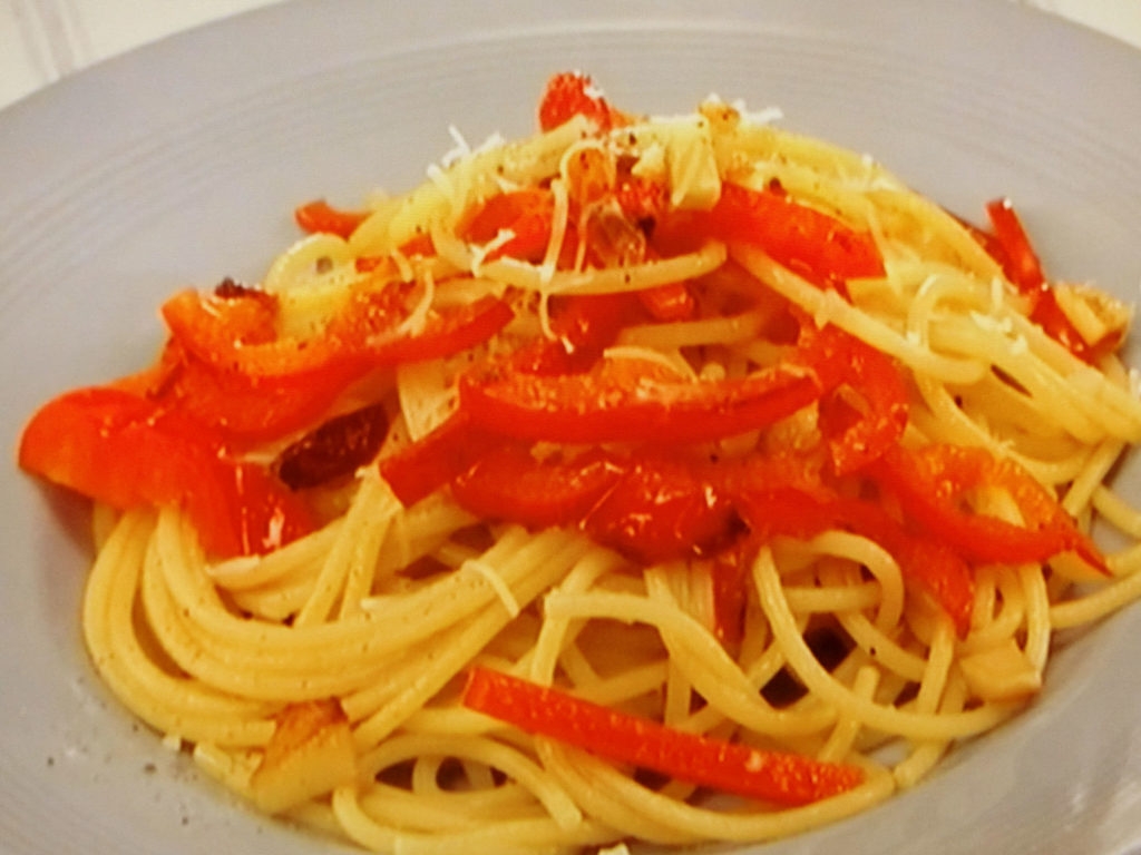 【おかずのクッキング】パプリカのスパゲッティのレシピ・土井善晴
