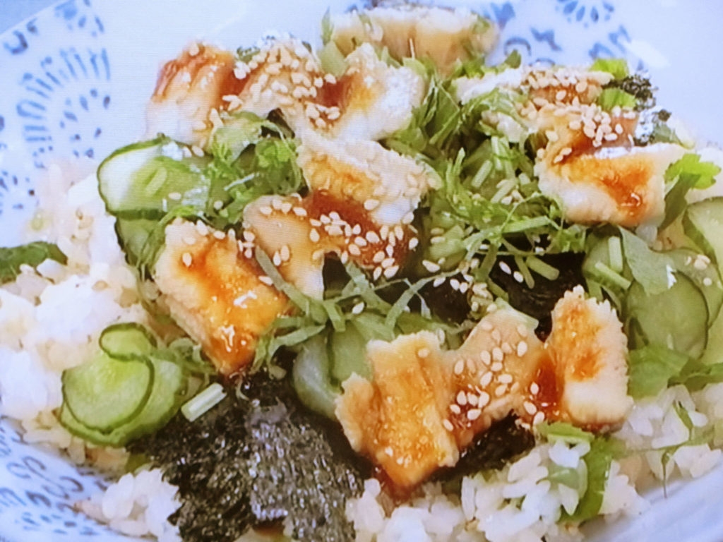 【キューピー３分クッキング】あなごごはんのレシピ・小林まさみ