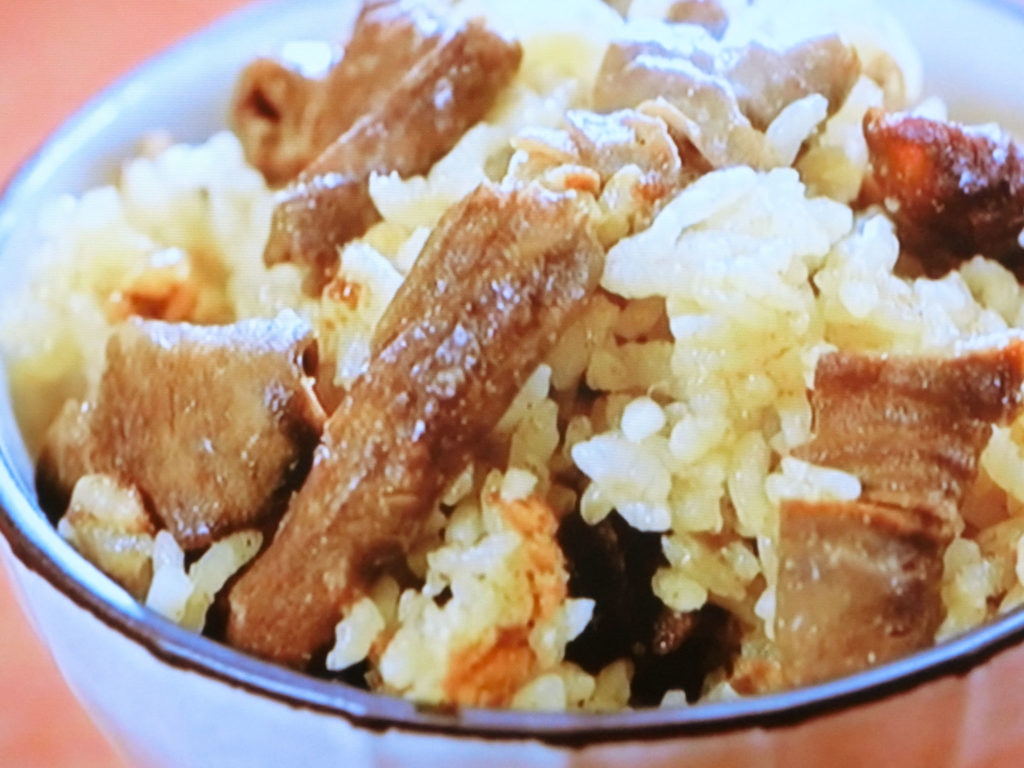 【相葉マナブ】もつカレー釜飯のレシピ・澤部佑（ハライチ）・相葉雅紀・高橋茂雄（サバンナ）
