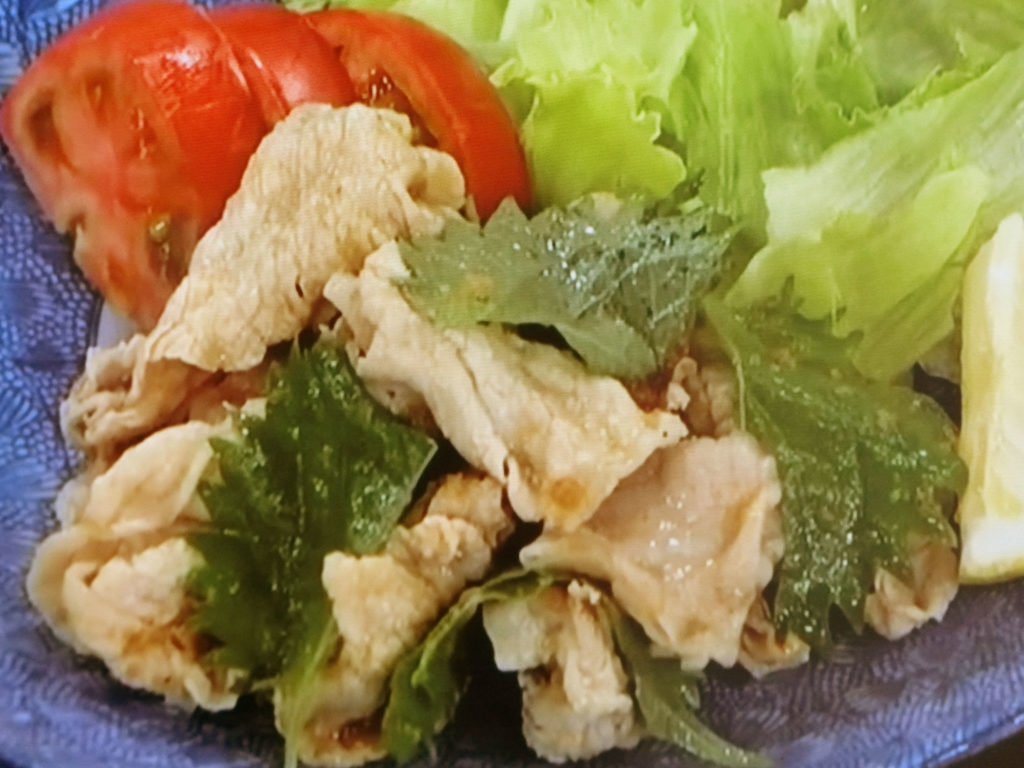 【あさイチ】豚しゃぶのしょうが焼き風のレシピ・みんな！ゴハンだよ・本田明子