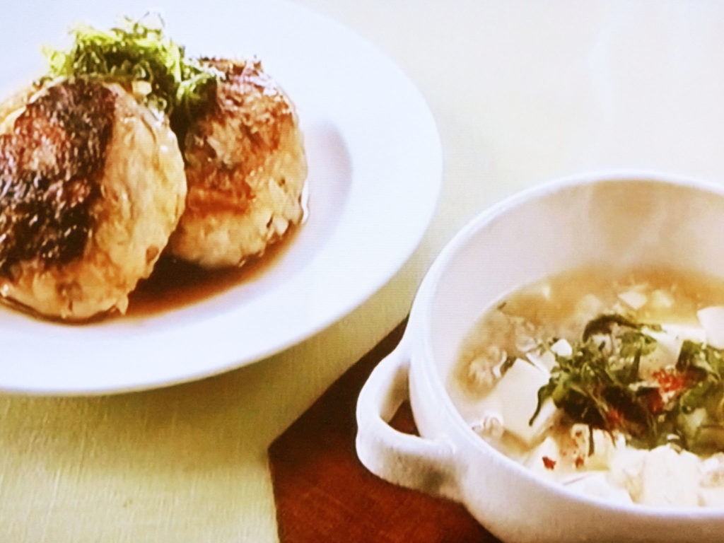 【きょうの料理】鶏ハンバーグ＆やさしいマーボー豆腐のレシピ・大原千鶴