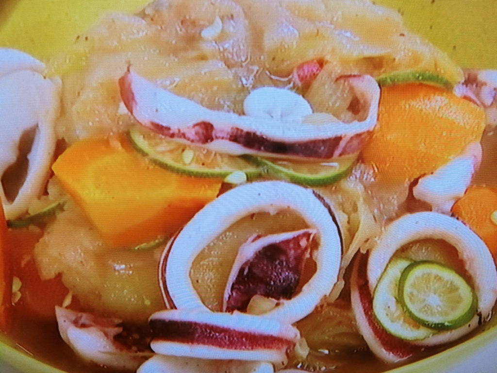 【ノンストップ】さっぱりイカジャガのレシピ・坂本昌行・坂本昌行のOne Dish