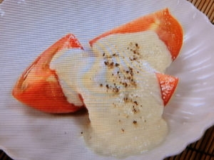 おかずのクッキング トマトの白酢かけ のレシピby荒木典子 8月22日 おさらいキッチン
