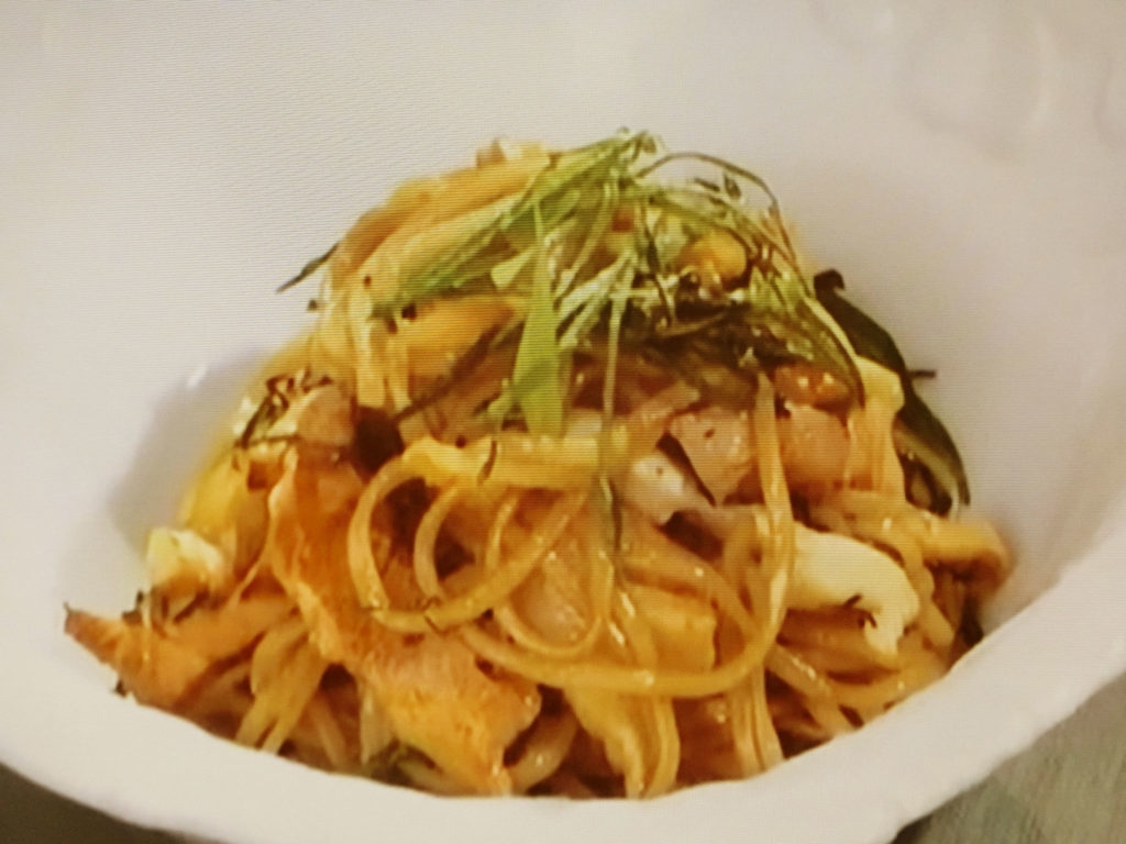 【あさイチ】鶏とねぎのあえ麺のレシピ・内田有紀・山野辺仁