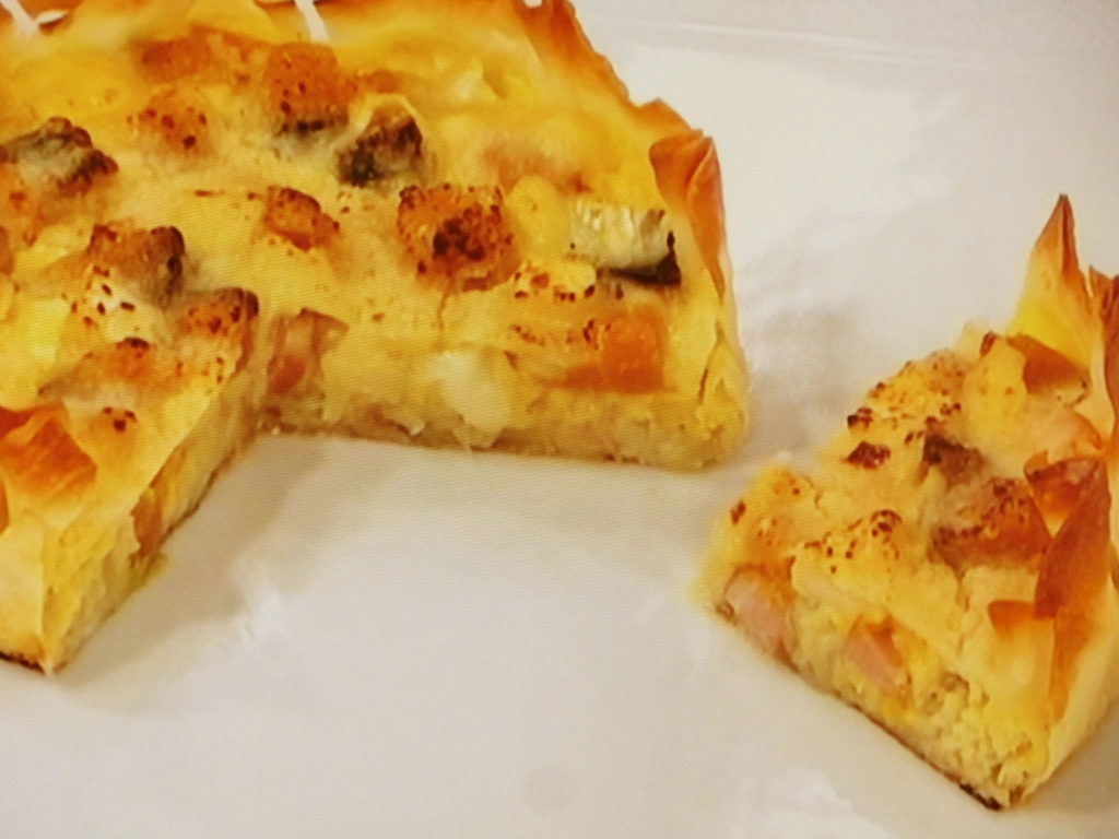 【あさイチ】ギョーザの皮でフラミッシュのレシピ・みんな！ゴハンだよ・川島孝