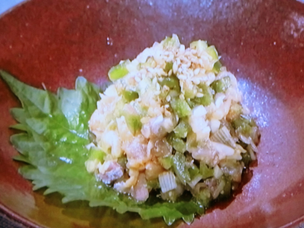 【きょうの料理】ピーマンなめろうのレシピ・井澤由美子