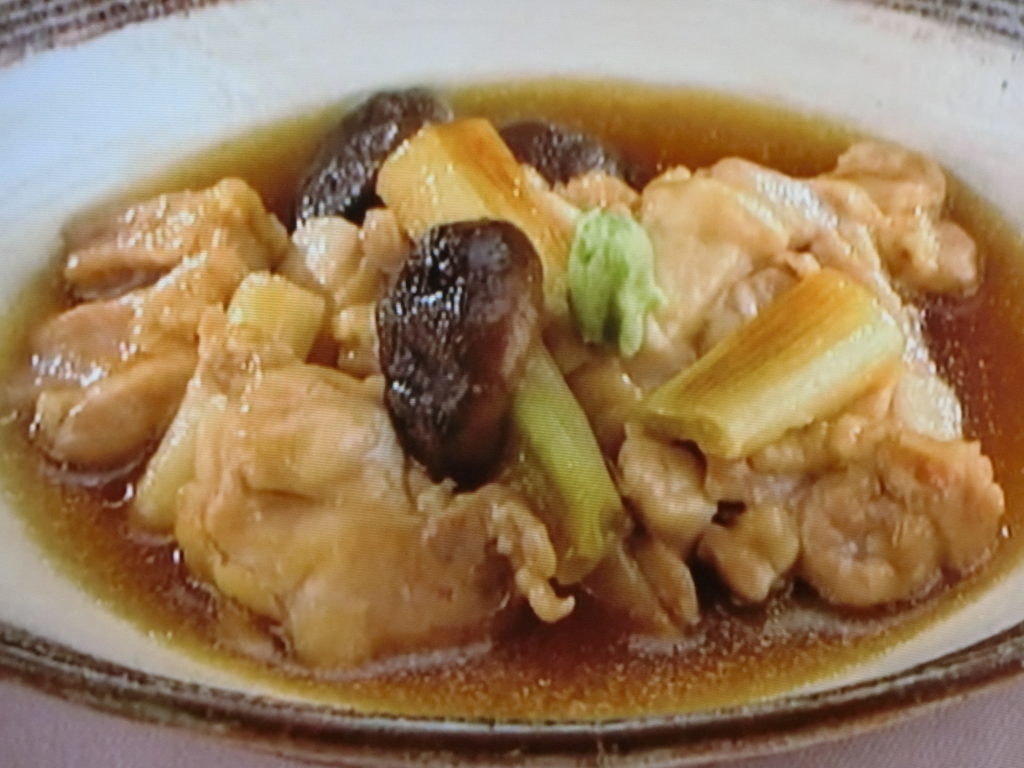 【上沼恵美子のおしゃべりクッキング】鶏と焼きねぎの煮もののレシピ・上沼恵美子・岡本健二