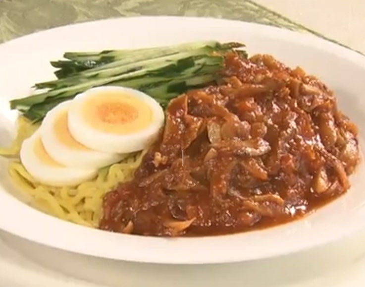 【奥様ここでもう一品】洋風肉みそ麺のレシピ・奥様ここでもう一品・星澤幸子