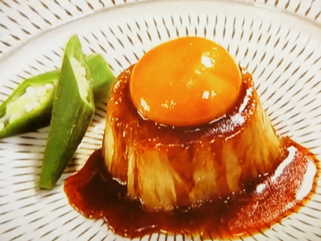 【クイズとくもり】森のホタテの月見ステーキのレシピ・クイズとくもり