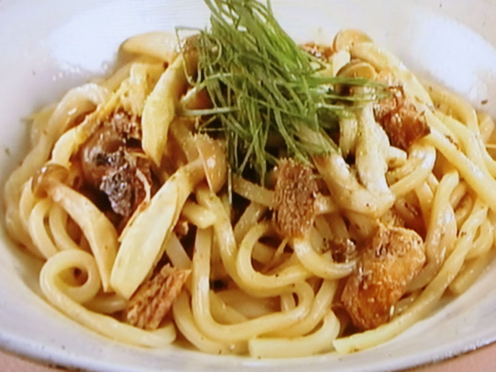 【上沼恵美子のおしゃべりクッキング】サンマの和えうどんのレシピ・上沼恵美子・岡本健二