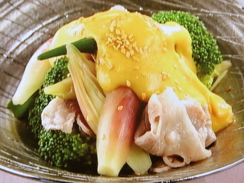 【上沼恵美子のおしゃべりクッキング】牛肉のからし黄身酢のレシピ・上沼恵美子・岡本健二