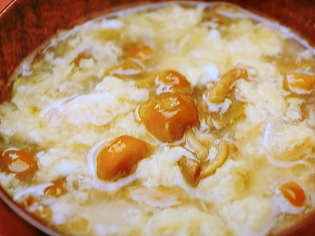 【きじまりゅうたの小腹すいてませんか？】なめこのかきたまスープのレシピ・きじまりゅうた