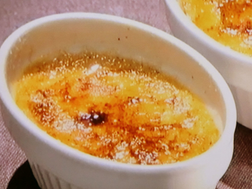 【きょうの料理】栗のクレーム・ブリュレのレシピ・なかしましほ