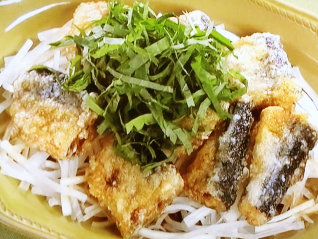 【きょうの料理】さんまの竜田揚げサラダのレシピ・ゆーママ,松本ゆうみ,松本有美・松本有美,松本ゆうみ,ゆーママ