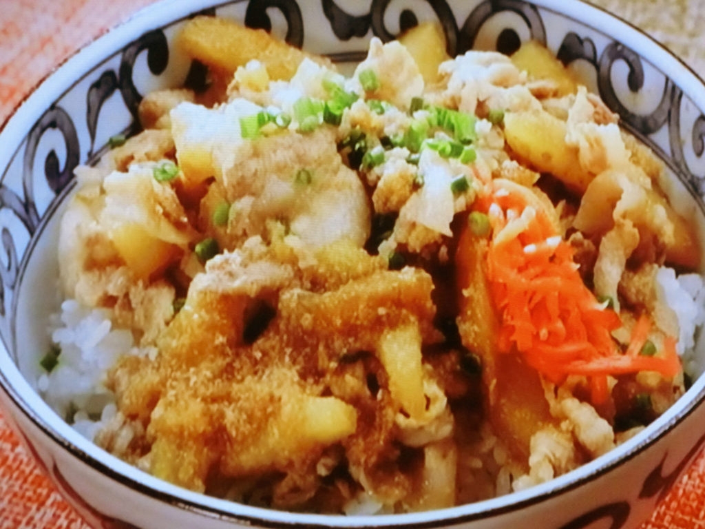 【相葉マナブ】梨豚丼のレシピ・澤部佑（ハライチ）・相葉雅紀・高橋茂雄（サバンナ）