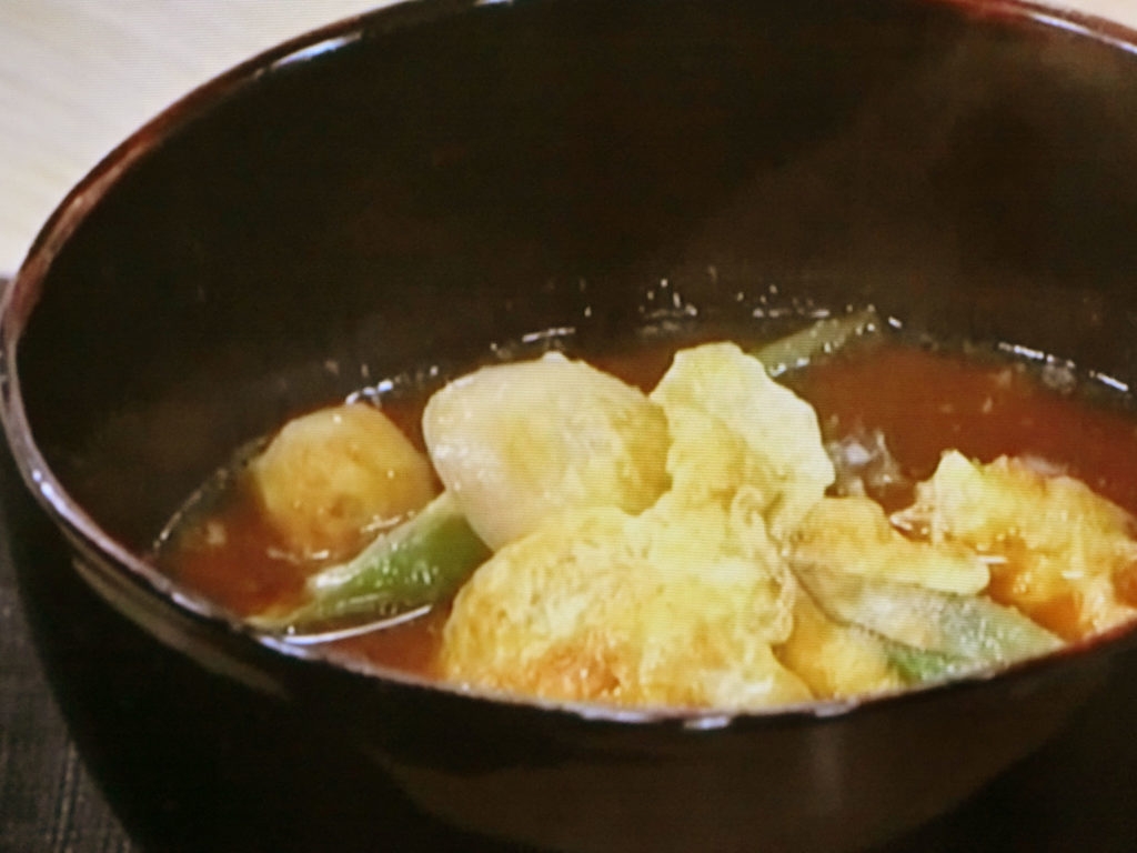 【きょうの料理】揚げ卵のみそ汁のレシピ・土井善晴