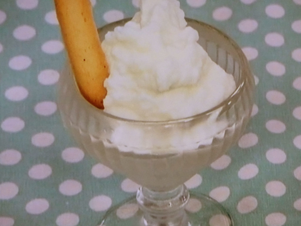 【きょうの料理】ミルクジェラートのレシピ・舘野鏡子