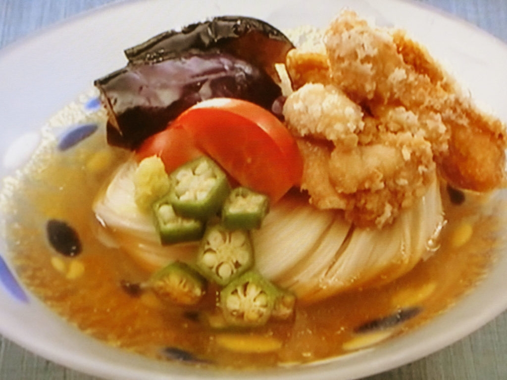 【おかずのクッキング】曼荼羅煮麺（まんだらにゅうめん）のレシピ・柳原尚之