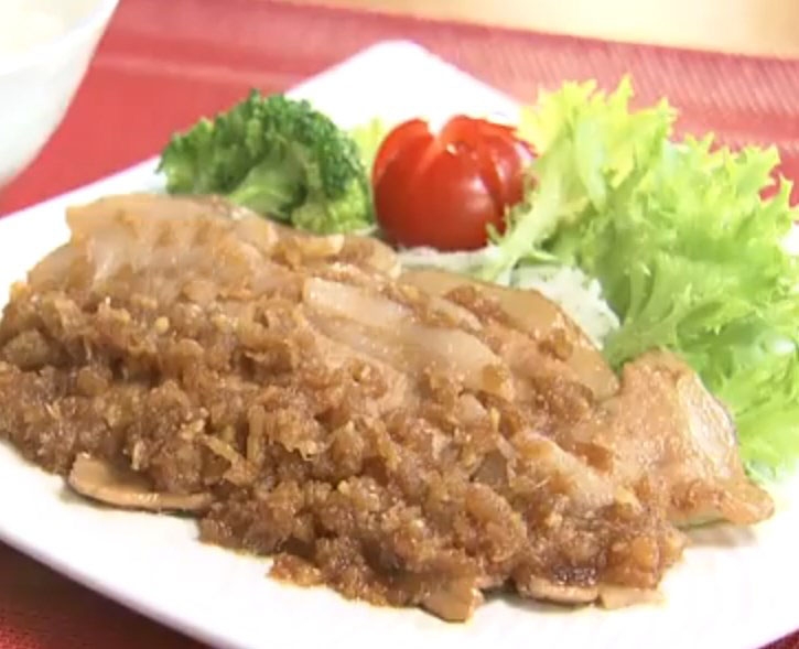 【奥様ここでもう一品】おろし入り豚の生姜焼きのレシピ・奥様ここでもう一品・星澤幸子