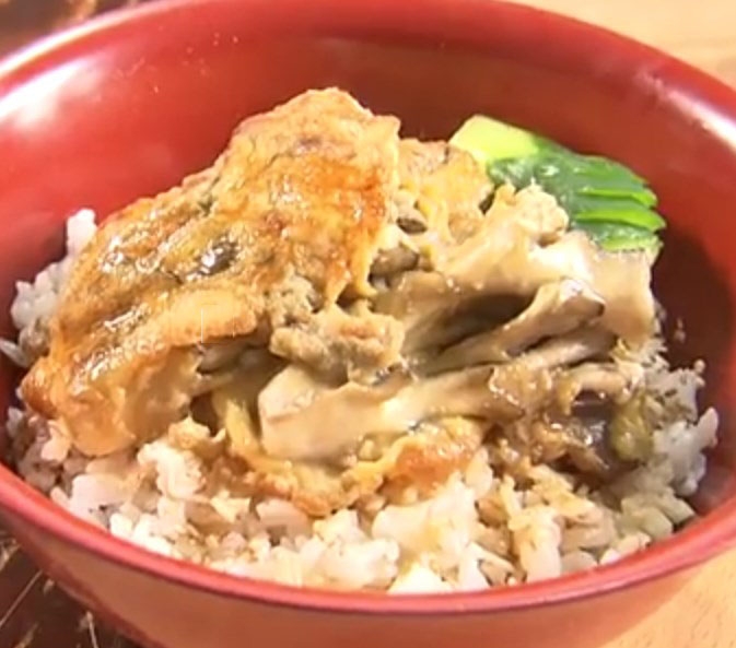【奥様ここでもう一品】卵衣のマイタケ丼のレシピ・奥様ここでもう一品・星澤幸子