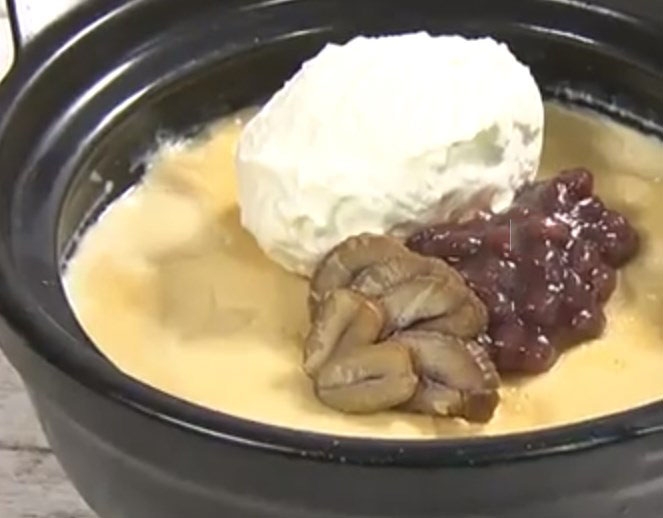 【奥様ここでもう一品】土鍋で栗プリンのレシピ・奥様ここでもう一品・星澤雅也