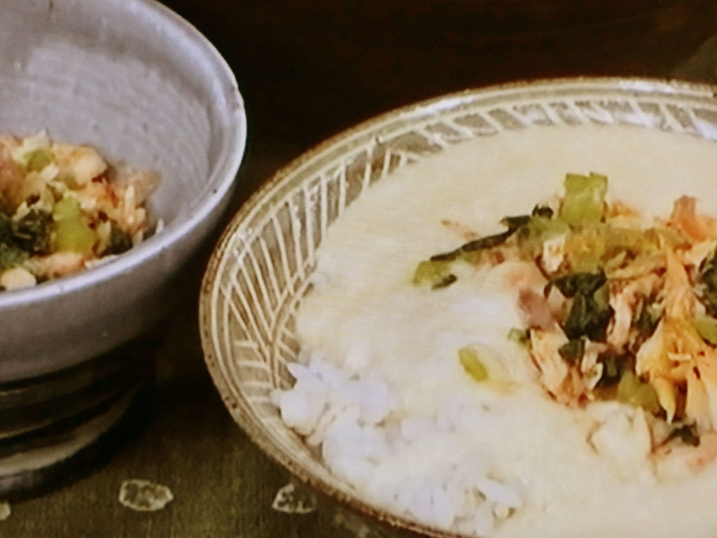 【キューピー３分クッキング】麦とろめし 干ものと小松菜のおかかあえ添えのレシピ・田口成子