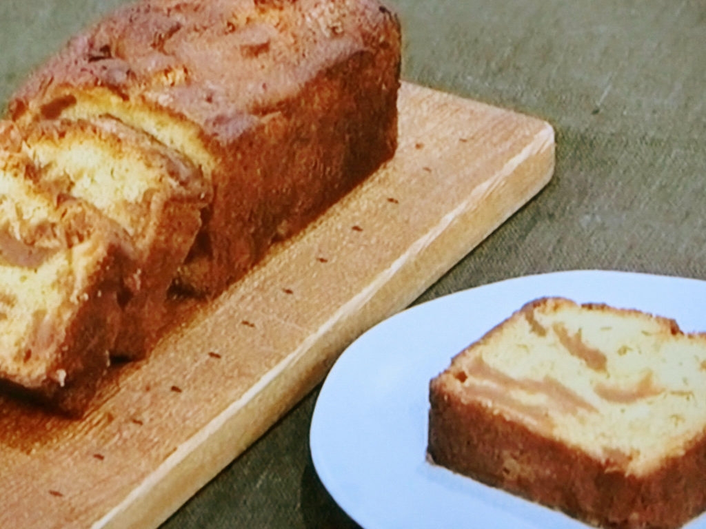 【きょうの料理】キャラメルりんごのパウンドケーキのレシピ・いがらしろみ
