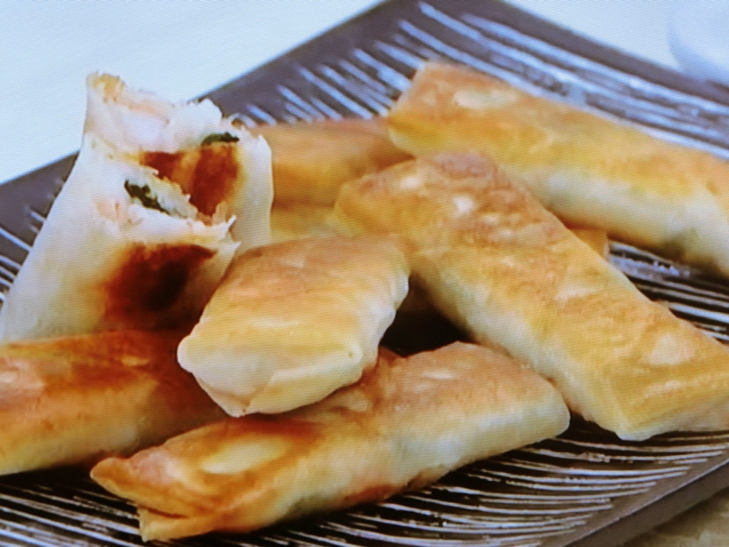 【あさイチ】えびの焼き春巻きのレシピ・みんな！ゴハンだよ・河野雅子
