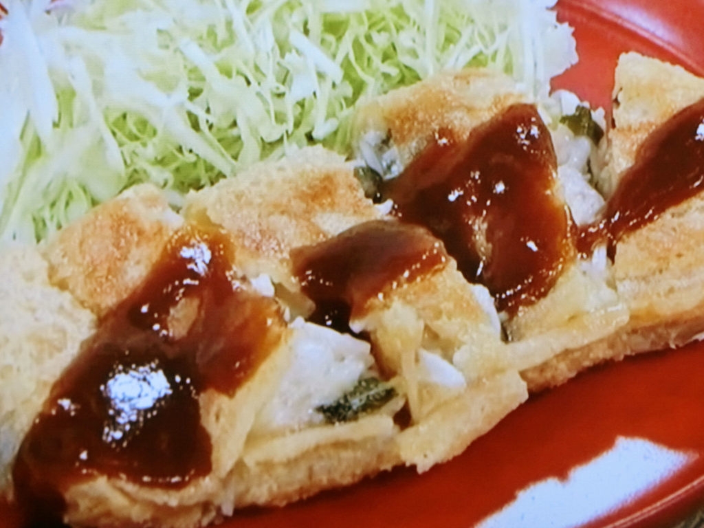【きょうの料理】鶏むねの油揚げカツのレシピ・脇雅世