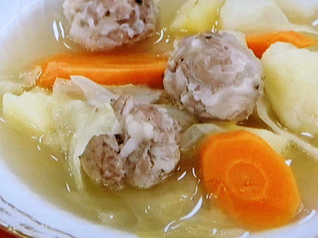 【あさイチ】塩漬け豚のポテ風スープのレシピ・みんな！ゴハンだよ・塩田ノア