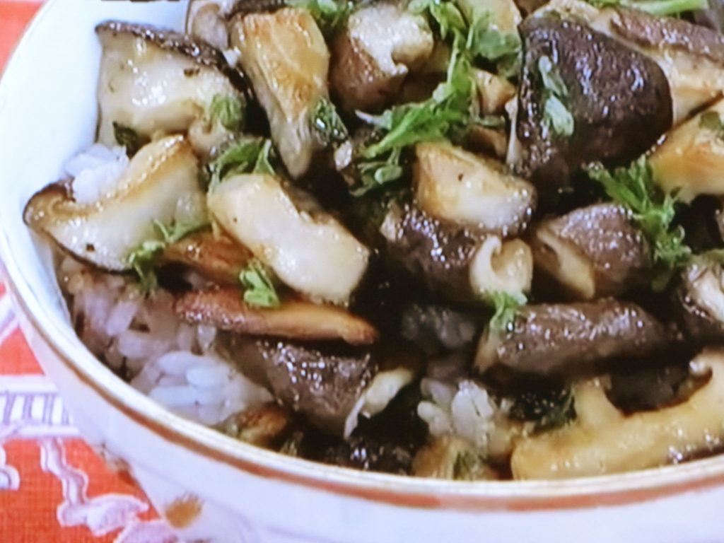 【あさイチ】バターしいたけごはんのレシピ・みんな！ゴハンだよ・塩田ノア