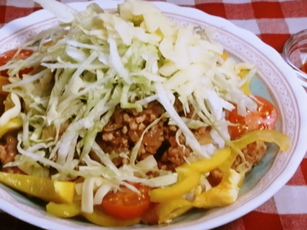 【めざまし8】タコライスのレシピ・谷原章介